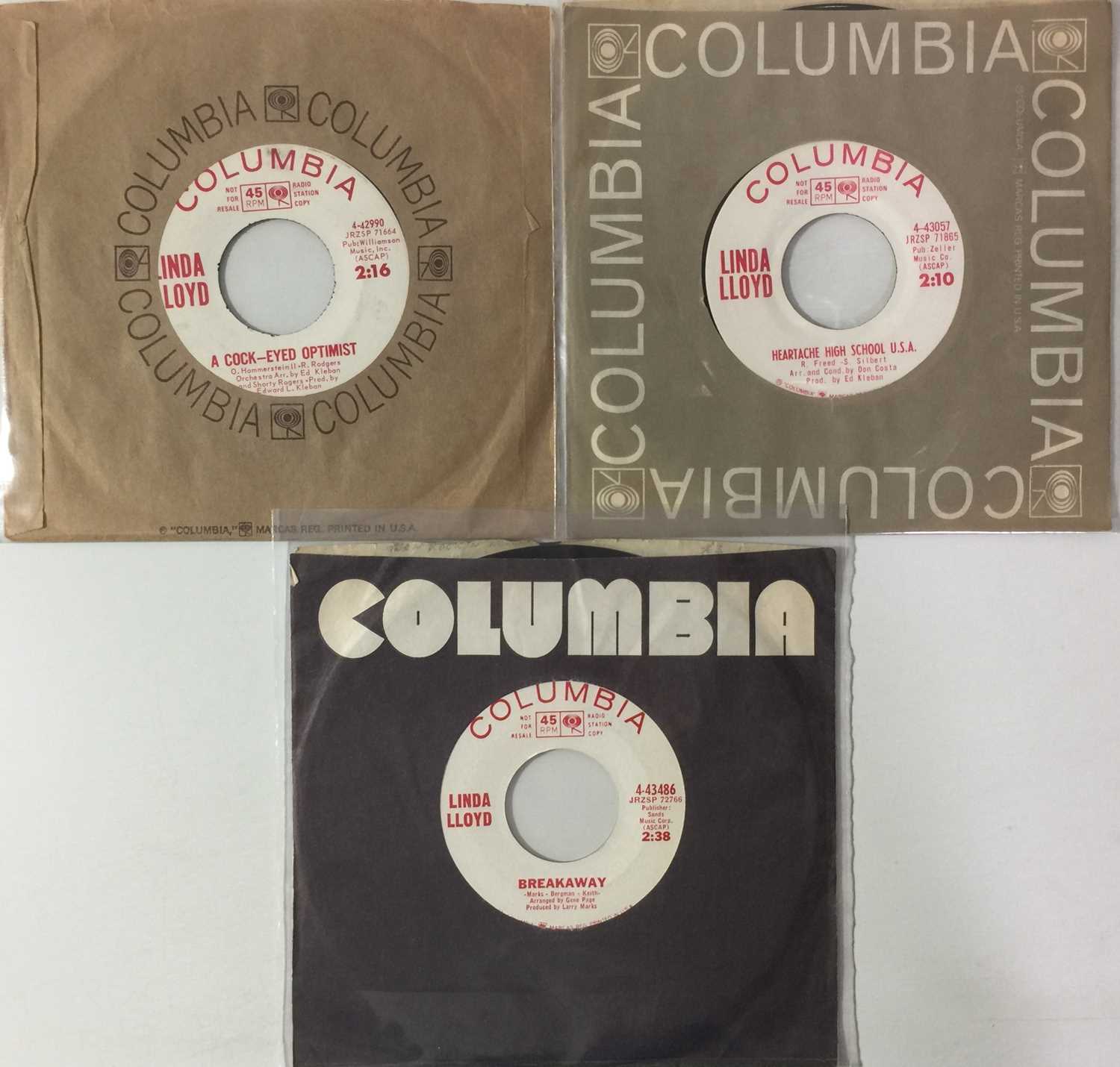 Lot 102 - LINDA LLOYD - 7" COLUMBIA PROMO RARITIES