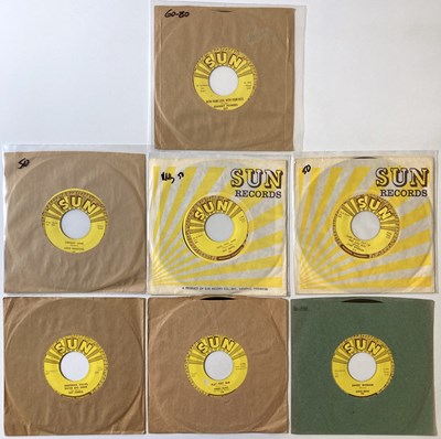 Lot 236 - SUN RECORDS COLLECTION - PACK OF SEVEN RARE SINGLES.
