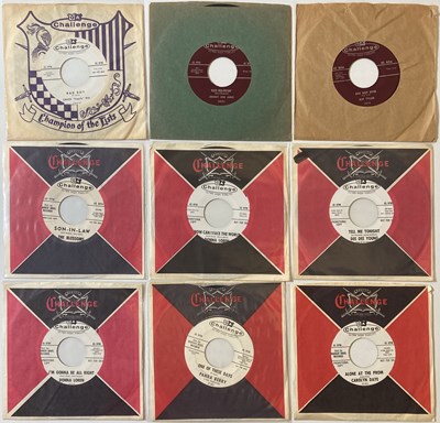Lot 110 - CHALLENGE - ROCK N ROLL/ ROCKABILLY 7" RARITIES