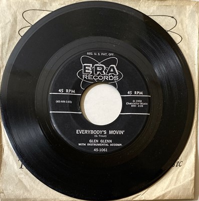 Lot 248 - GLEN GLENN - EVERYBODY'S MOVIN' ON ERA RECORDS.