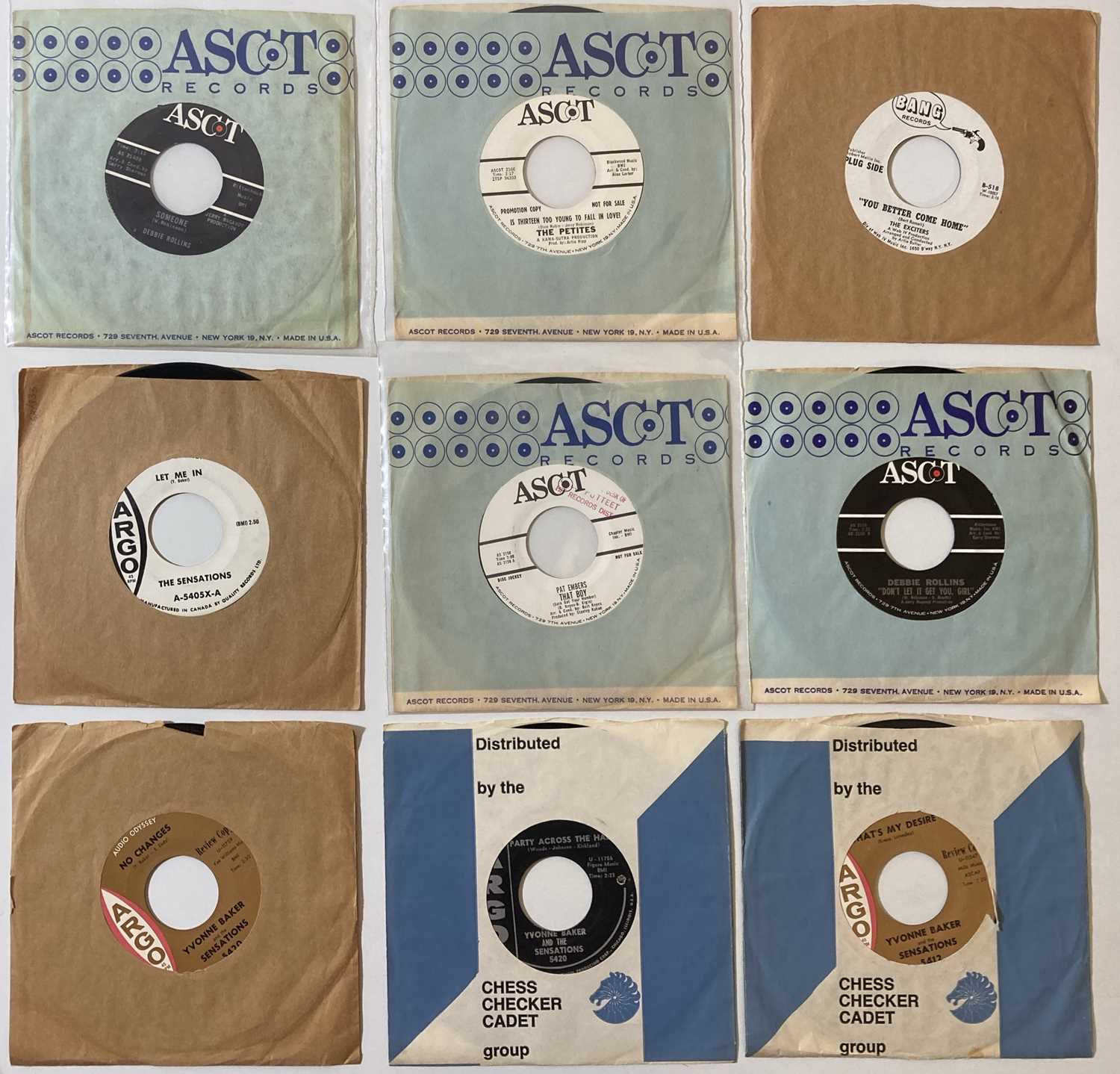Lot 115 - R&B/SOUL - ORIGINAL US 7"