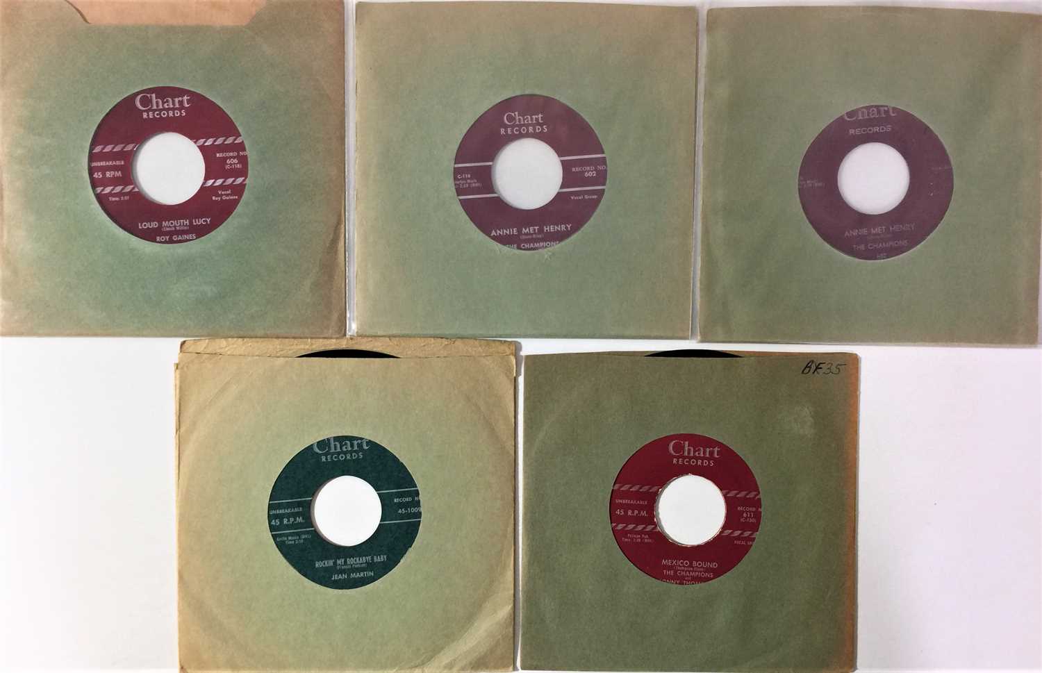 Lot 133 - CHART RECORDS - R&B/ SOUL 7" RARITIES