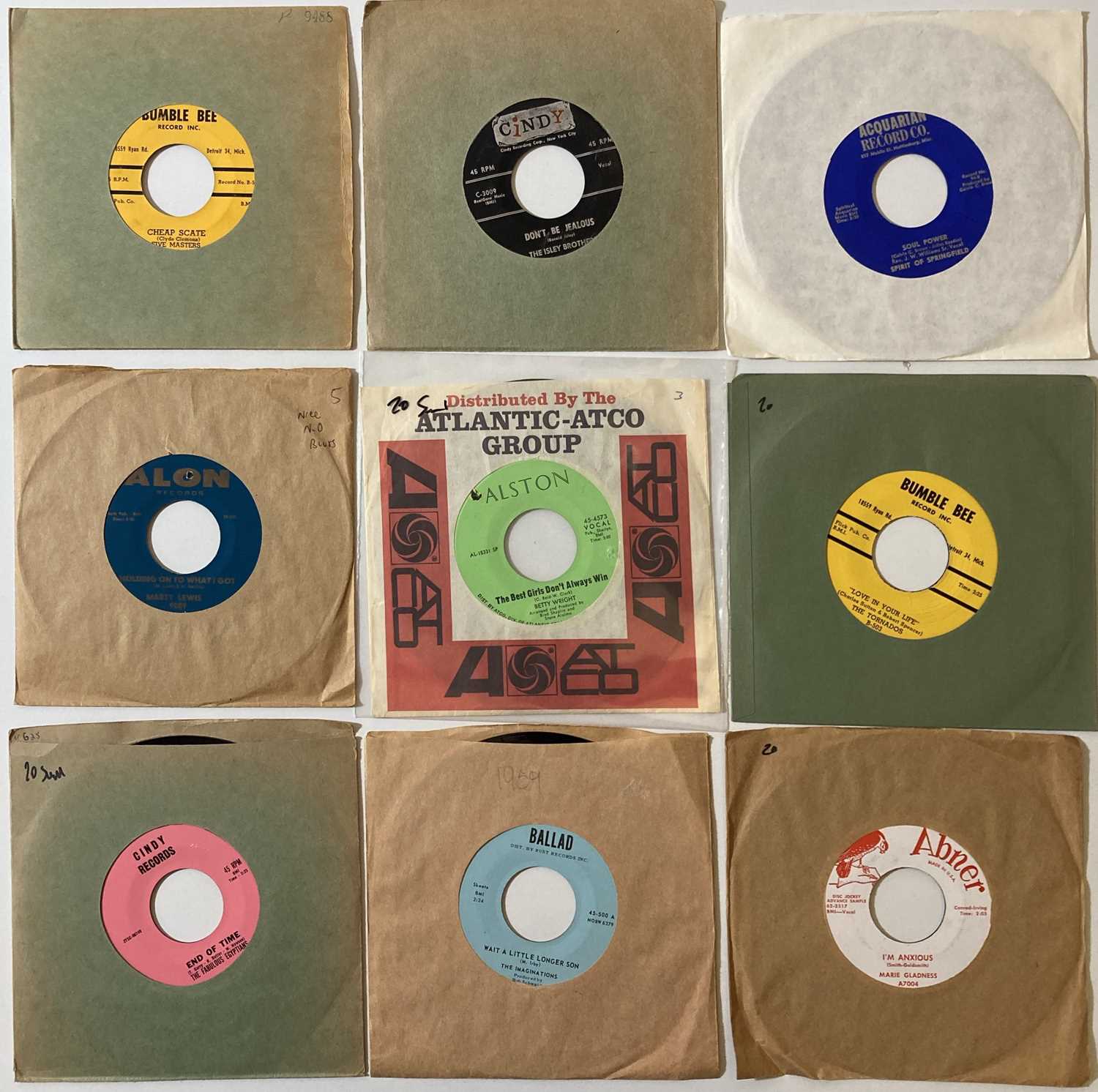 Lot 121 - SOUL/R&B - ORIGINAL US 7" RARITIES