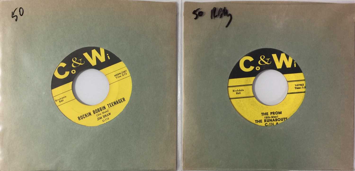 Lot 146 - CO & WI - ROCKABILLY 7" RARITIES