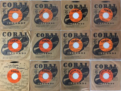 Lot 151 - CORAL - 7" PACK (COUNTRY/ POP/ ROCK N ROLL)