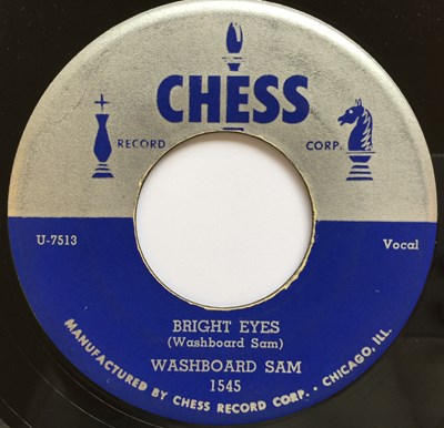 Lot 153 - WASHBOARD SAM - DIGGIN' MY POTATOES/ BRIGHT EYES 7" (CHESS 1545)
