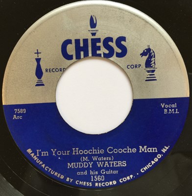 Lot 155 - MUDDY WATERS - I'M YOUR HOOCHIE COOCHE MAN 7" (CHESS 1560)