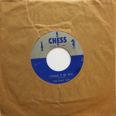 Lot 159 - THE FOUR TOPS - KISS ME BABY/ COULD IT BE YOU 7" (CHESS 1623)