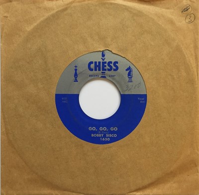 Lot 163 - BOBBY SISCO - GO GO GO/ TALL DARK & HANDSOME MAN 7" (CHESS 1650)