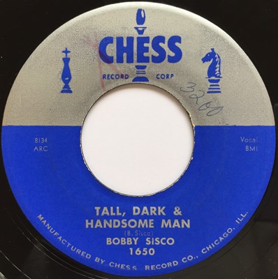Lot 163 - BOBBY SISCO - GO GO GO/ TALL DARK & HANDSOME MAN 7" (CHESS 1650)