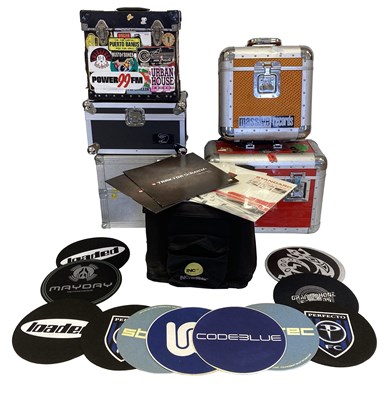 Lot 205 - NICK'S TOURING RECORD CASES.