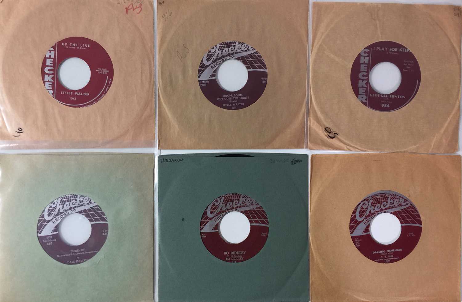 Lot 175 - CHECKER - 7" RARITIES