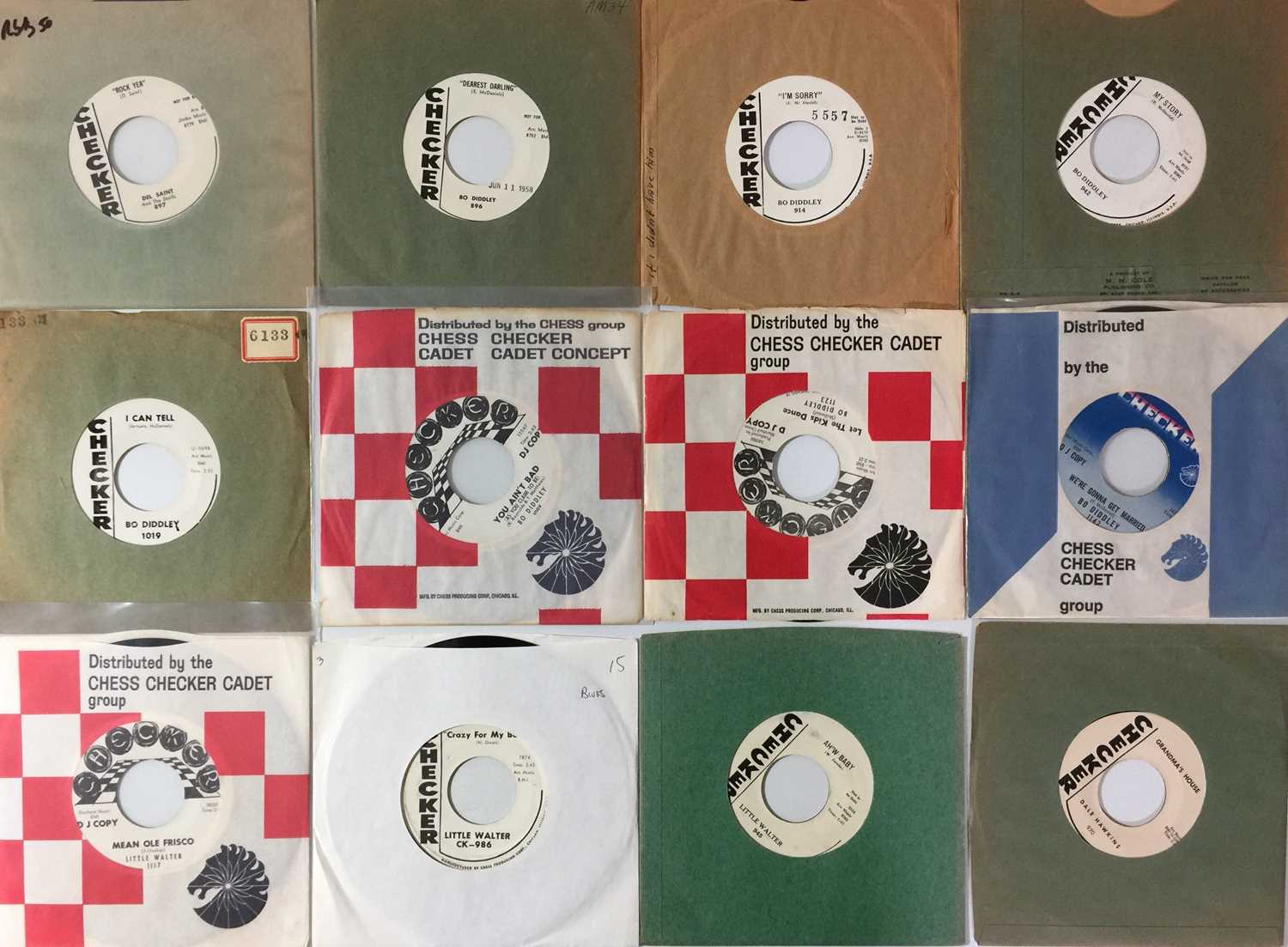 Lot 177 - CHECKER - 7" PROMOS