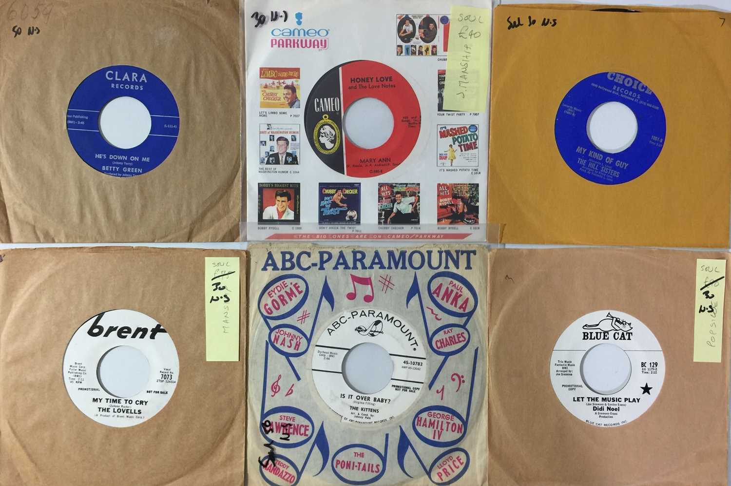 Lot 123 - NORTHERN SOUL - 7" RARITIES