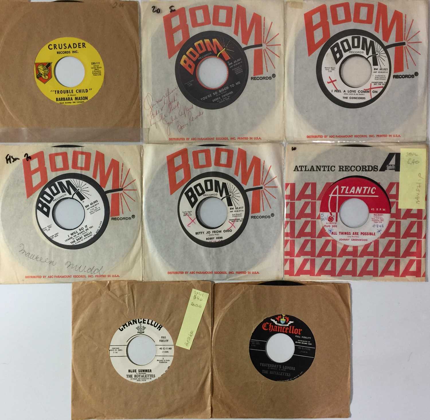 Lot 124 - SOUL/ NORTHERN - 7" RARITIES