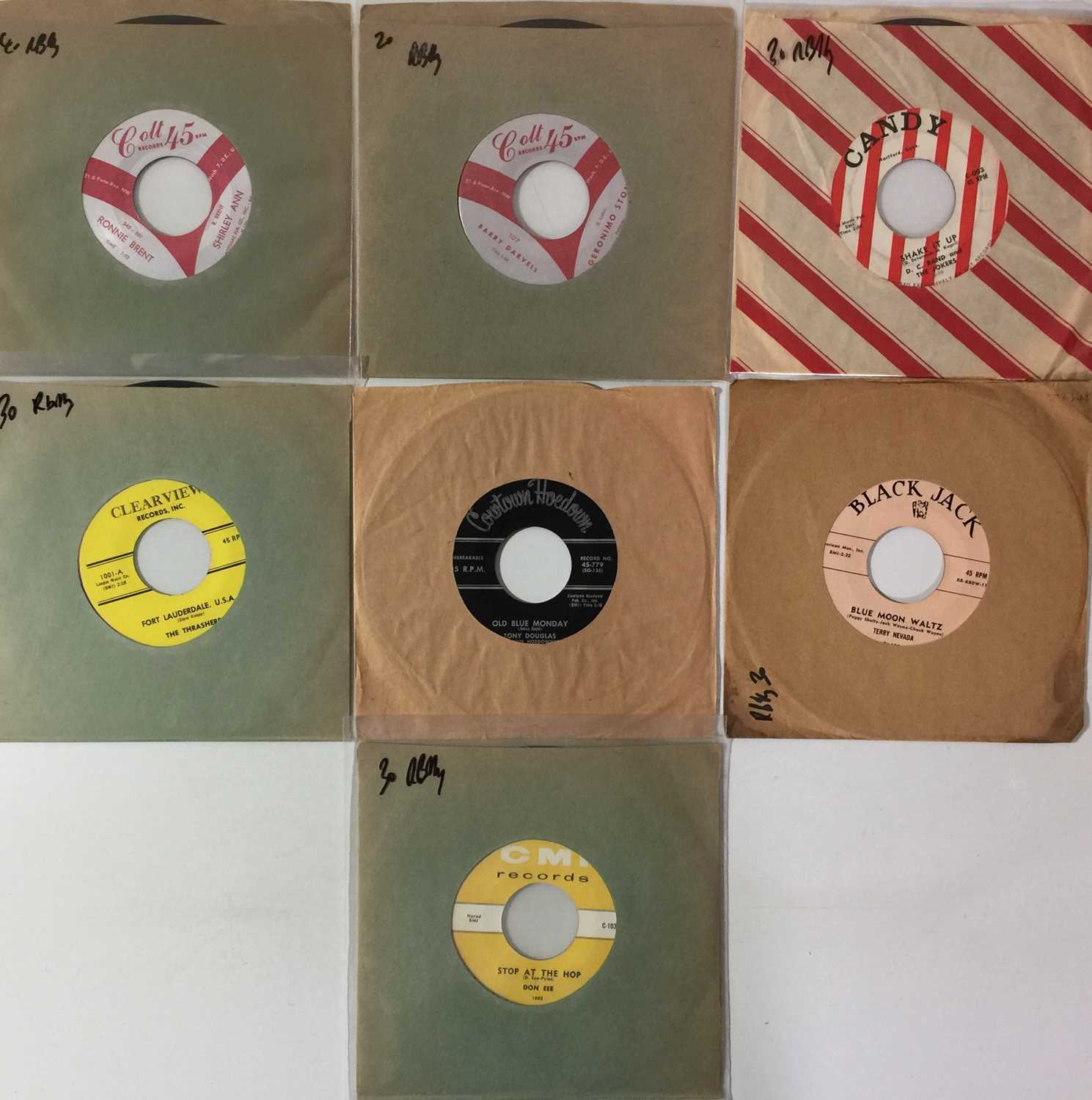 Lot 126 - ROCKABILLY - 7" RARITIES