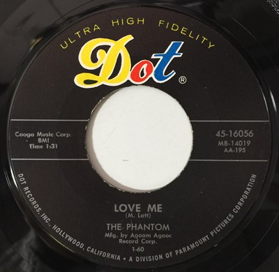 Lot 129 - THE PHANTOM - WHISPER YOUR LOVE/ LOVE ME 7" (RARE P/S - 45-16056)