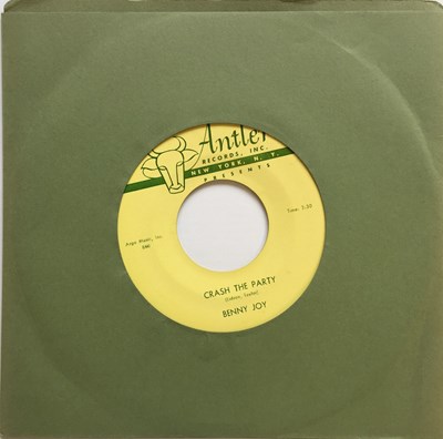 Lot 179 - BENNY JOY - CRASH THE PARTY C/W LITTLE RED BOOK 7" (ORIGINAL US COPY - ANTLER 831/832)