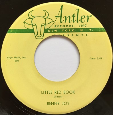 Lot 179 - BENNY JOY - CRASH THE PARTY C/W LITTLE RED BOOK 7" (ORIGINAL US COPY - ANTLER 831/832)