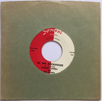 Lot 181 - FREDDIE CADDELL - AT THE ROCKHOUSE C/W GOTTA BIG FAT MAMA 7" (ORIGINAL US COPY - ARDENT RECORDS A-12-001/2)