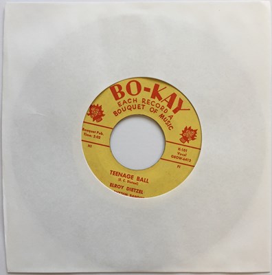 Lot 187 - ELROY DIETZEL - TEENAGE BALL C/W PRECIOUS DESIRES 7" (ORIGINAL US COPY - BO-KAY K-101)