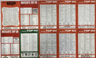 Lot 172 - ORIGINAL 1960S RECORD CHART POSTERS