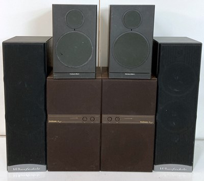 Lot 20 - HI-FI SPEAKERS (WHARFEDALE, GOODMANS, MORDAUNT SHORT).