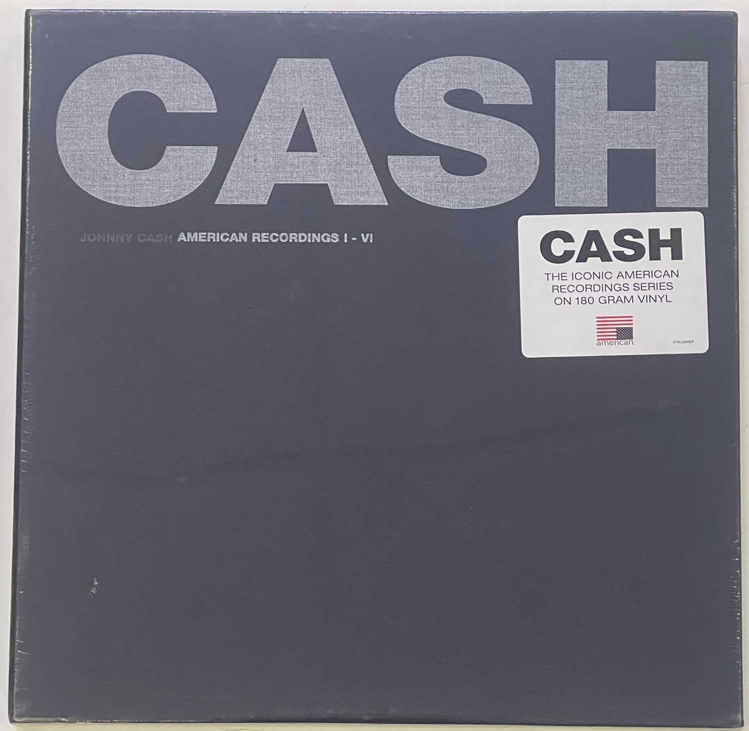 Lot 4 - JOHNNY CASH - AMERICAN RECORDINGS I - IV LP BOX SET (B0020627-01)