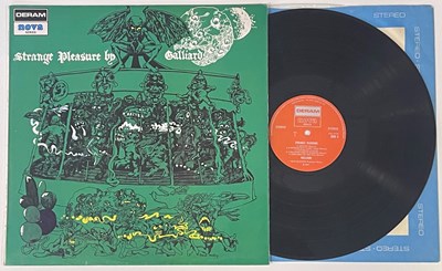 Lot 40 - GALLIARD - STRANGE PLEASURE LP (ORIGINAL UK COPY - DERAM NOVA SERIES SDN 4)