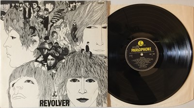 Lot 56 - THE BEATLES - REVOLVER LP (ORIGINAL UK WITHDRAWN MIX COPY 'XEX 606-1'