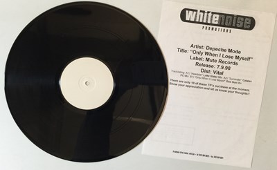 Lot 108 - DEPECHE MODE - ONLY WHEN I LOSE MYSELF 12" (W/ LBL TEST PRESSING - PL12 BONG 29)