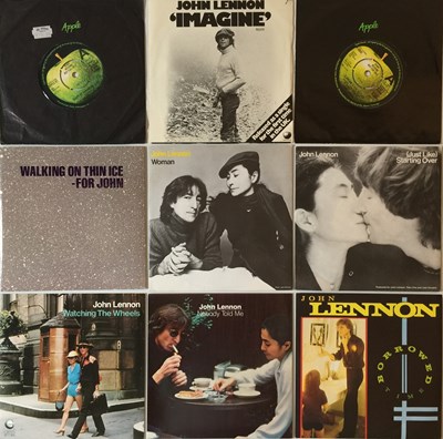 Lot 23 - JOHN LENNON/YOKO ONO - UK 7" COLLECTION WITH PROMOS