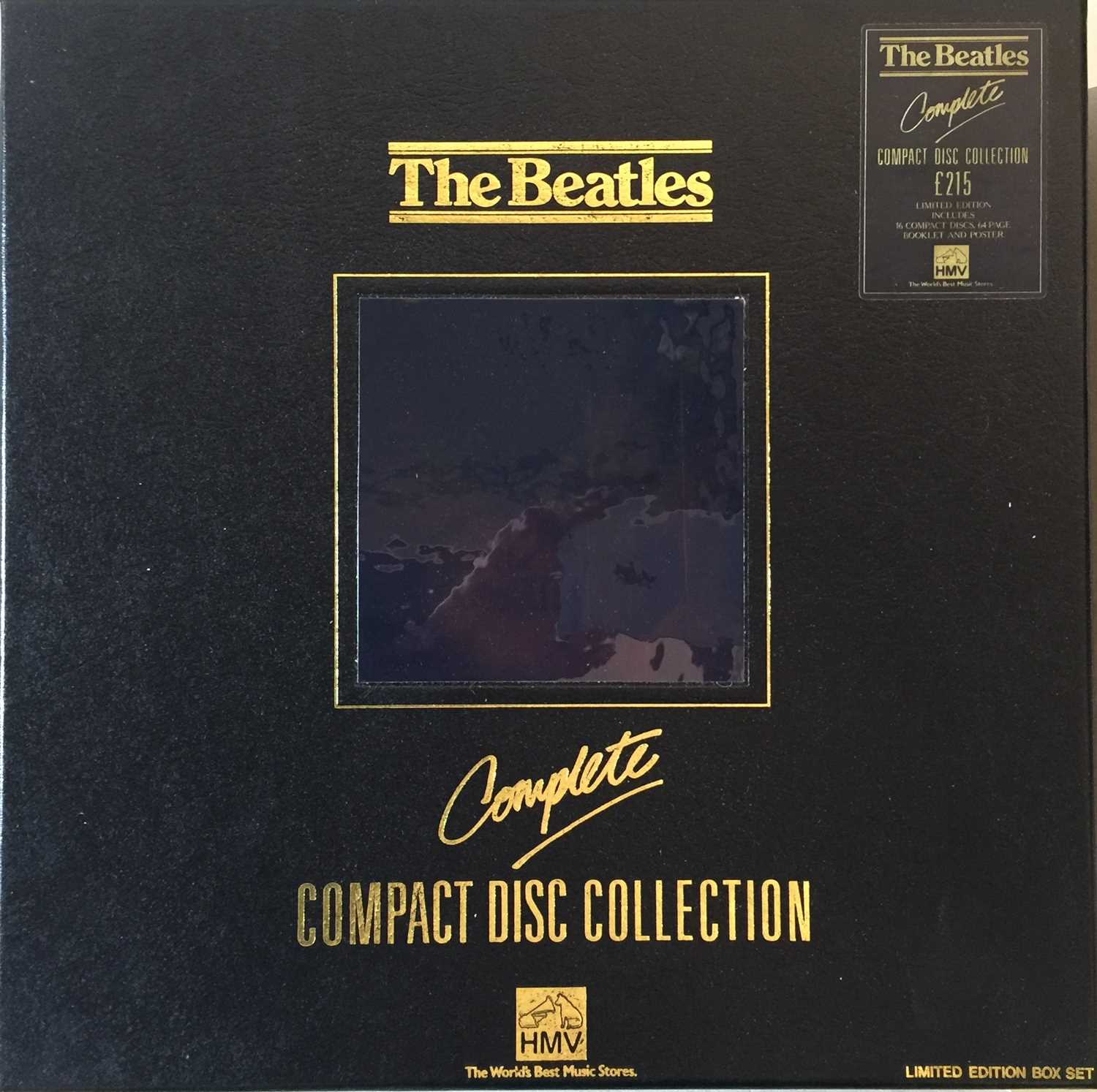 Lot 39 - THE BEATLES - COMPLETE COMPACT DISC COLLECTION (HMV BOX SET WITH PRESS PACK)