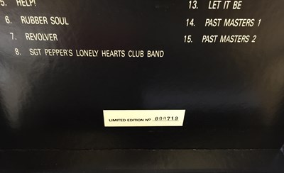 Lot 39 - THE BEATLES - COMPLETE COMPACT DISC COLLECTION (HMV BOX SET WITH PRESS PACK)