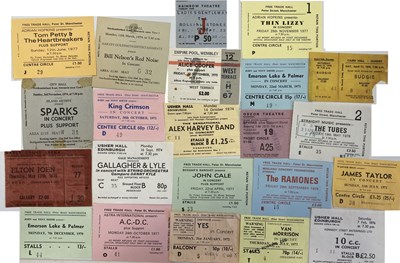 Lot 89 - 1970S CONCERT TICKETS