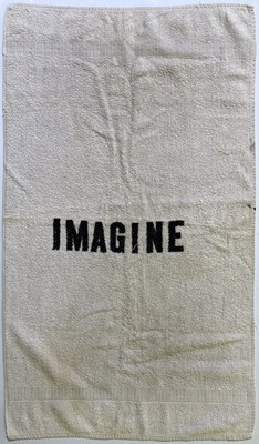 Lot 238 - ORIGINAL JOHN LENNON IMAGINE PROMOTIONAL TOWEL