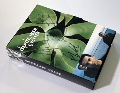 Lot 67 - DEPECHE MODE - SIGNED EXCITER PROMO BOX.