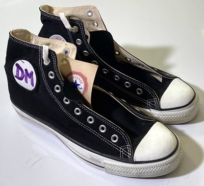 Lot 70 - DEPECHE MODE - CONVERSE 1990S PROMO TRAINERS.
