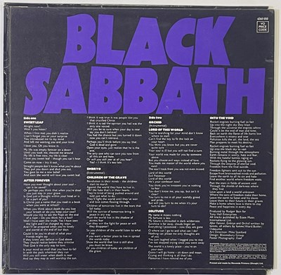 Lot 24 - BLACK SABBATH - MASTER OF REALITY LP (COMPLETE ORIGINAL UK COPY (WITH POSTER) - VERTIGO 6360 050)