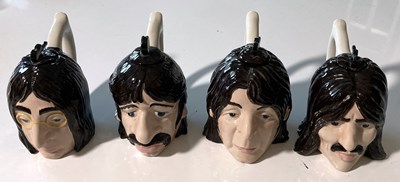 Lot 153 - THE BEATLES -  A SET OF LORNA BAILEY TEAPOTS.