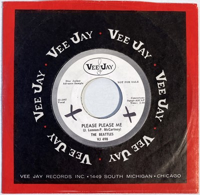 Lot 109 - THE BEATLES - PLEASE PLEASE ME 7" - ORIGINAL US DEMO (VEE JAY VJ 408)