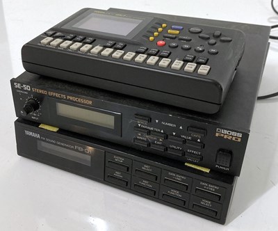Lot 49 - EFFECTS AND SEQUENCER.
