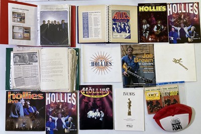 Lot 100 - THE HOLLIES - MEMORABILIA COLLECTION.