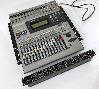Lot 52 - YAMAHA DIGITAL MIXING DESK AND PATCH BOX.