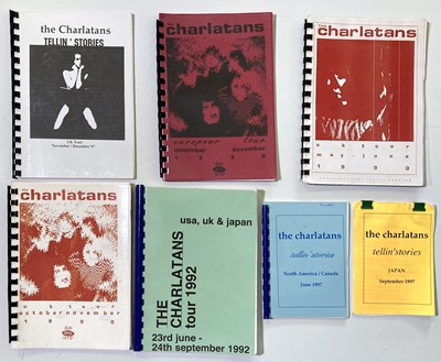 Lot 86 - THE CHARLATANS - TOUR ITINIERARIES.