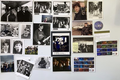Lot 89 - THE CHARLATANS - PRESS AND PROMO PHOTOS / CONTACT SHEETS.