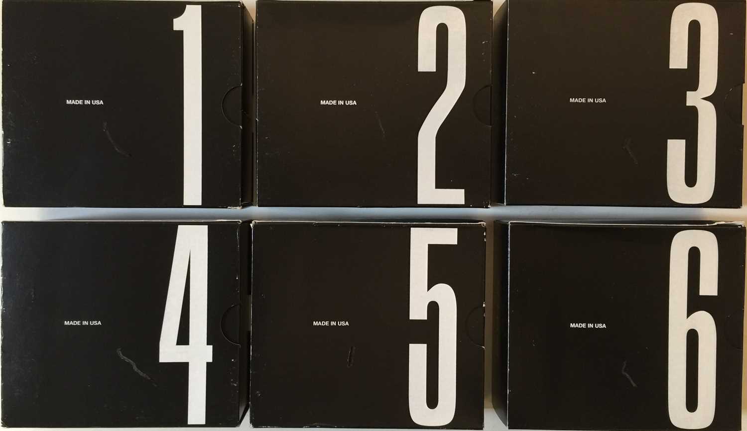 Lot 927 - DEPECHE MODE - 'SINGLES' CD BOX SETS (VOLUMES 1 TO 6)
