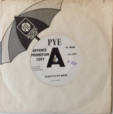 Lot 117 - JAN PANTER - SCRATCH MY BACK 7" PYE DEMO (60s MOD/ POP)