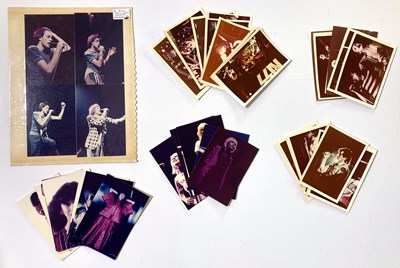 Lot 188 - GLAM ROCK - CONCERT PHOTOGRAPHS INC BLONDIE/KATE BUSH.