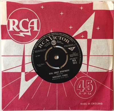 Lot 103 - WINSTON'S FUMBS - REAL CRAZY APARTMENT 7" (UK FREAKBEAT - RCA 1612)